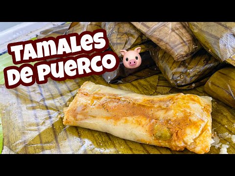 COMO HACER TAMALES DE CERDO O PUERCO🐷- guia y tips para principiantes, mi receta que NO FALLA‼️