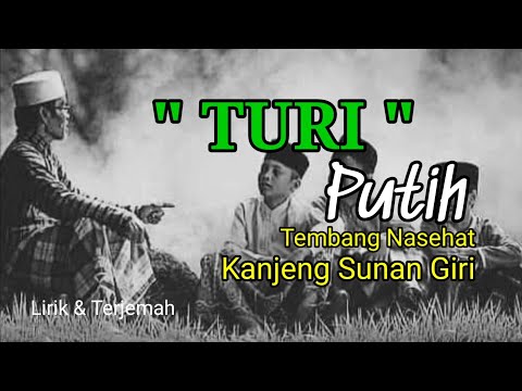 Turi Putih, Nasehat kanjeng sunan.