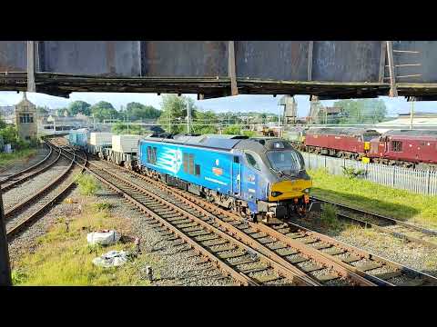 Direct Rail Services Freight Move 68034 tnt 68003 6C53 Carnforth 22/06/2024