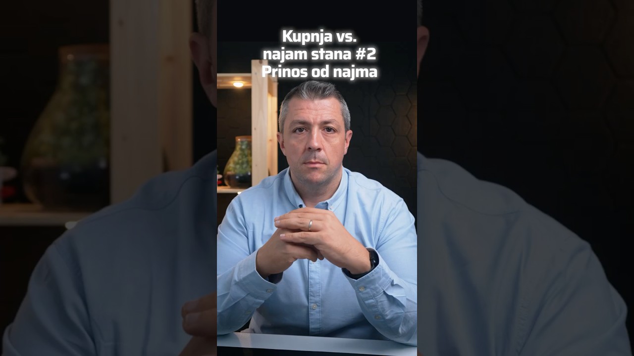 Kupnja ili najam #2 - Prihod od najma #onovcu #financije #nekretnine