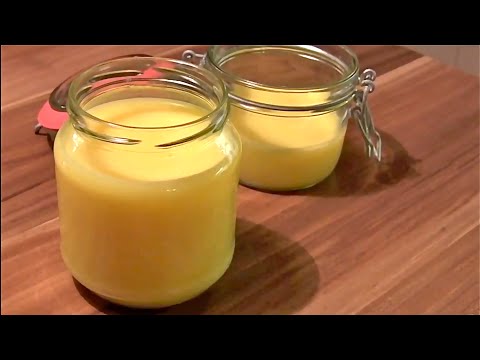 Making ghee yourself-making clarified butter-clarified butter-Ayurveda cuisine