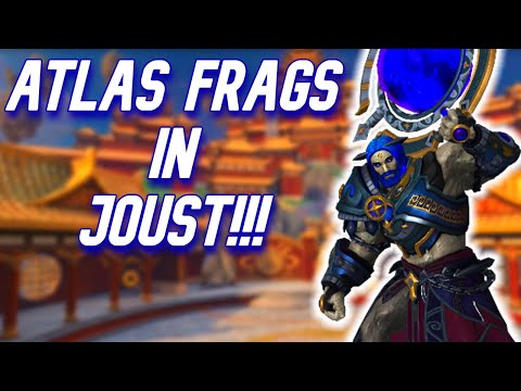 Smite GM ranked joust!!!!!! Atlas is it!!!!!!!