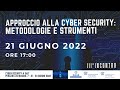 Webinar - Approccio alla Cyber Security: metodologie e strumenti 21/06/2022 Confindustria Chieti Pescara Webinar - Approccio alla Cyber Security: metodologie e strumenti 21/06/2022 Confindustria Chieti Pescara