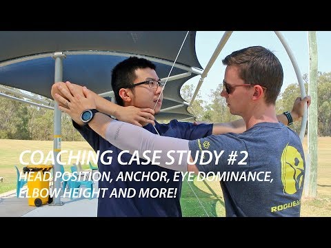 Archery Coaching Case Study #2 - Head Position, Anchor, Eye Dominance, Elbow Height, and more!