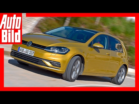 Driving report VW Golf 7 Facelift (2017) - First drive in the new Golf - Driving report/review/test