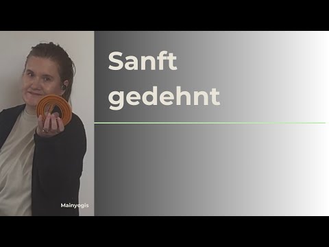 Yoga im Liegen mit Gurt I Sanfte Beindehnung für Rücken & Hüfte