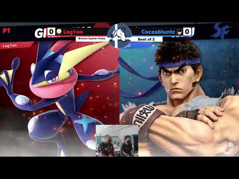 Smash at UC Davis #8 Winners Quarter Finals - Leg1on (Greninja) vs. Cocoabluntz (Ryu)