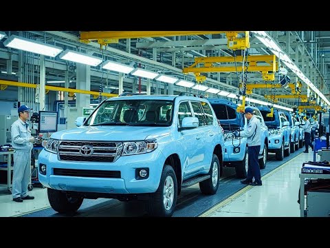 Thumbnail for Inside Toyota’s Land Cruiser Megafactory – Ultimate Off‑Road SUV Production Line (Full Process) by Toyota Land Cruiser, Toyota, SEAT, SUV, Toyota Tj Cruiser, Car, Toyota FJ Cruiser, Vehicle, Truck, Robot, Toyota Mega Cruiser, Toyota Land Cruiser Se