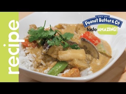 Peanut Butter & Eggplant Thai Curry recipe