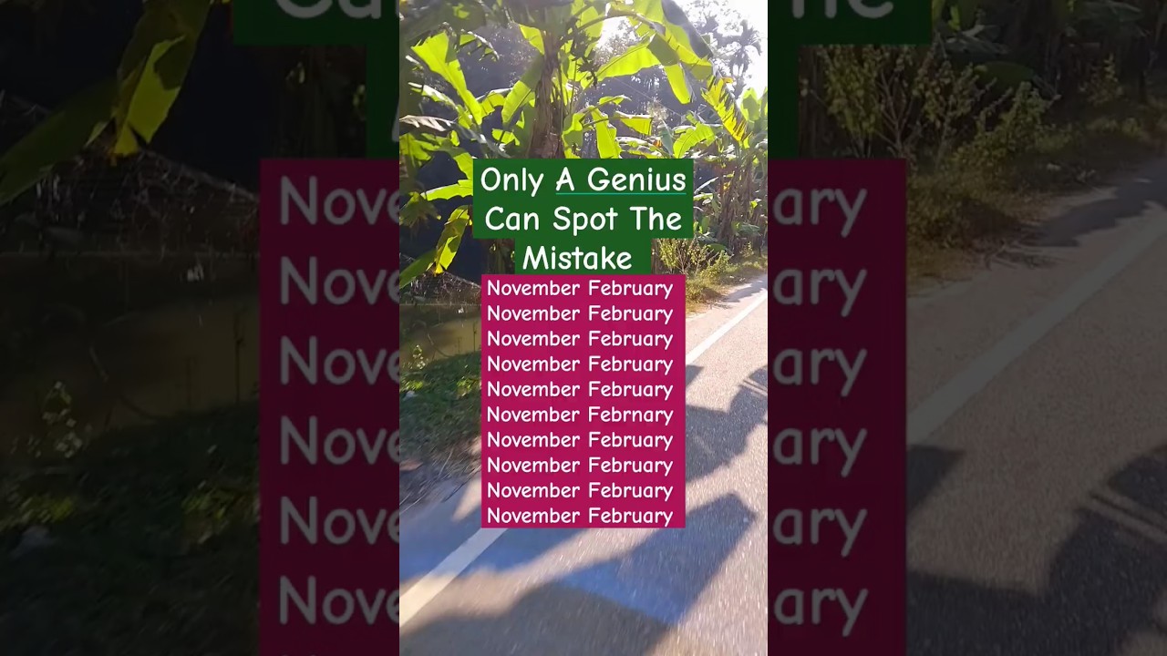 Only A Genius Can Spot The Mistake:Episode-503.Try Your Skills!#shorts #puzzlegame #brainteaser