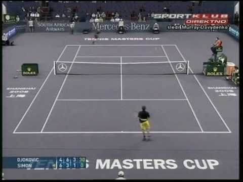 Shanghai Masters Semis - Djokovic vs Simon