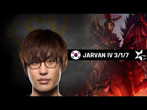 Highlights KSV Ambition with JarvanIV - LCK Spring 2018 W1D1