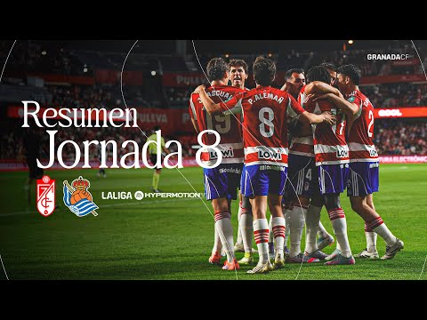 GRANADA CF 5-2 REAL SOCIEDAD B | RESUMEN