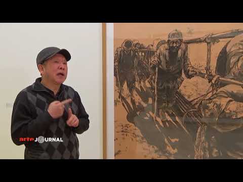 Comiczeichner Li Kunwu aus China - Ausstellung in Clermont-Ferrand