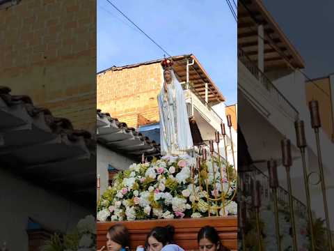 Rosario de Aurora basílica la estrella Antioquia Colombia #procesiones #fatima @Dominus_catholico