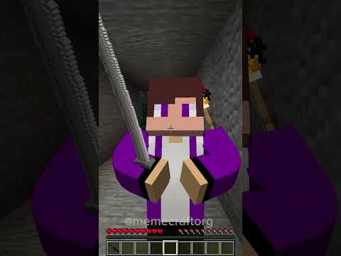 JJ AND MIKEY WERE ATTACKED BY DARK JJ!!💀☠️ MINECRAFT MOMENT #jjandmikey #minecraft