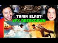 RRR Train Blast Scene VFX BREAKDOWN Reaction! | Surpreeze VFX Studio | Srinivas Mohan | SS Rajamouli