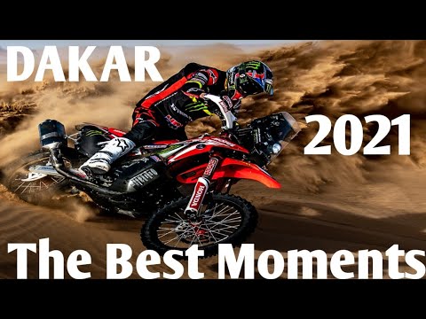 Dakar rally 2021 The Best moments. Highlights with motorcycles. Дакар 2021 подборка лучших моментов.