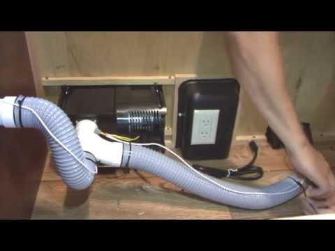 VacPort™ Automatic Dustpan Installation