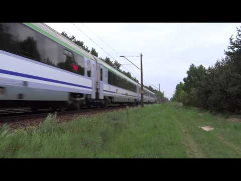 Bliskie spotkanie z PKP IC EP09-004 + Rp1 na Węgló