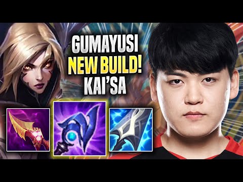 GUMAYUSI TRIES NEW BUILD KAI'SA ADC! - T1 Gumayusi Plays Kai'sa ADC vs Zeri! | Season 2022