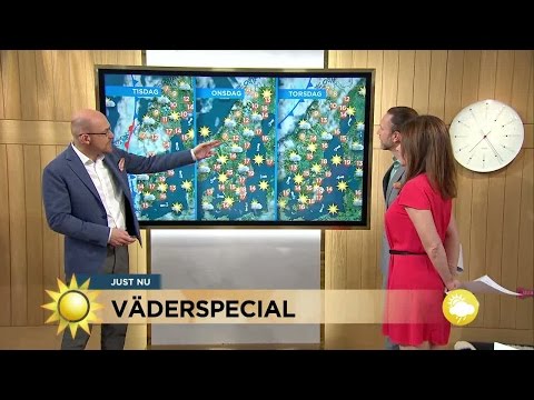 Väderspecial: "Då kommer sommaren" - Nyhetsmorgon (TV4)