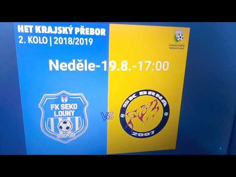 Fk Seko Louny 4:0 SK Brná