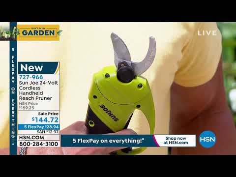 Sun Joe 24Volt Cordless Handheld Reach Pruner