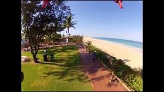 preview picture of video 'Maybe the best beach in Australia, Cable Beach Broome WA from Flamewheel 550'