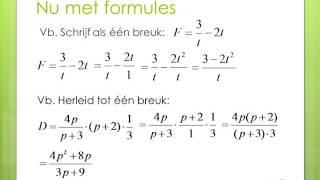 Samenvatting Havo wiskunde A h11 Formules en variabelen