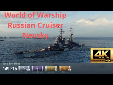 Alexander Nevsky: The Ultimate Long-Range Sniper in World of Warships!