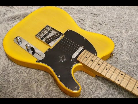 Bacchus Telecaster UNIVERSE SERIES Electric guitar Blonde finish Made in China image 26