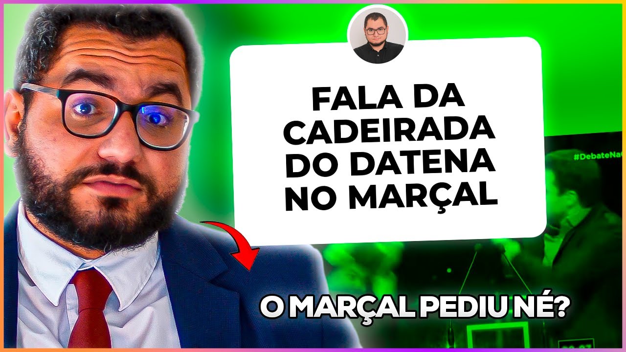 MARÇAL MERECEU A CADEIRADA DO DATENA? E AS ACUSAÇÕES DO SILVIO ALMEIDA? XANDÃO PASSOU DO LIMITE?
