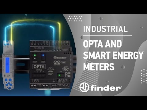 Finder OPTA with 7M Series smart energy meters | 8A Series OPTA