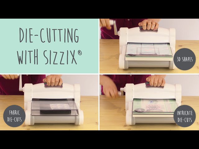 Sizzix Big Shot Plus Manual Die Cutting & Embossing Machine with Cutting  Pads - Create Bigger Scrapbook Pages & Quilting Projects