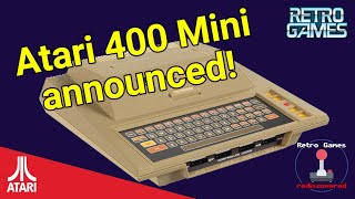 Retro Games have announced the Atari 400 Mini: Relive the Golden Age of Gaming!