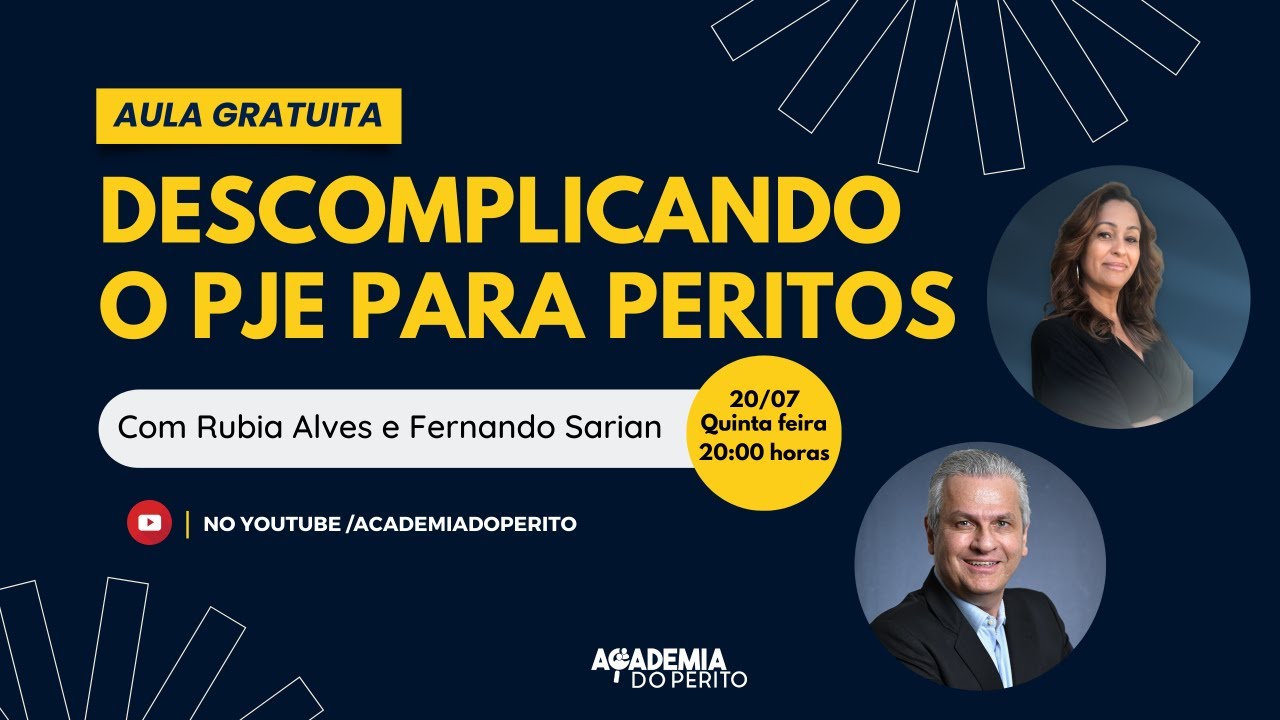 Descomplicando o PJE para peritos