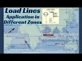 Ship S Load Lines Ll Plimsoll Lines Ll Application Of Load Lines In Different Zones