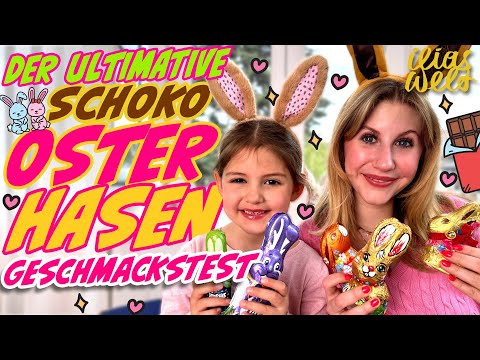 ILIAS WELT 🐇 der *ultimative* Geschmackstest für Schoko-Osterhasen
