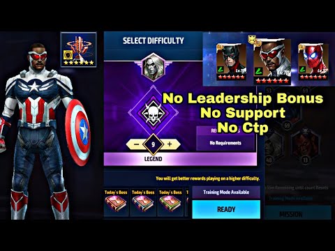 No Lead & No Support | Falcon Solo WBL Knull Stage 9 With Obelisk - Marvel Future Fight