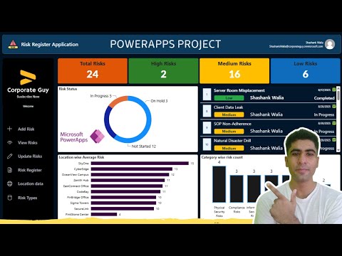 Build Risk Assessment Tool in PowerApps in 15 Minutes - Step-by-Step 2025- Part 1