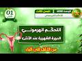 اولى ثانوي مراجعة قوية للاختبار التحكم الهرموني ️