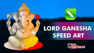 CorelDraw for beginners | Lord Ganesha Speed Art | Creativefrndz #coreldraw #corelforbeginners