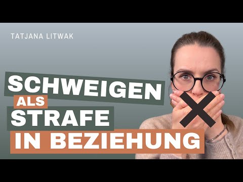 Schweigen als Strafe in Beziehung | Was tun, wenn mein Partner mich mit Ignoranz bestraft?