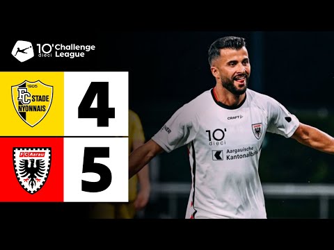 HIGHLIGHTS | FC Stade Nyonnais vs FC Aarau 4:5