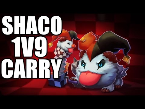 RezTv- Shaco 1v9 Carry!