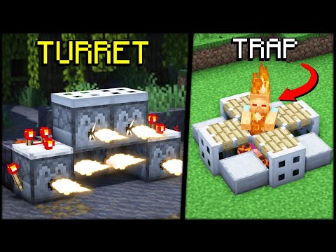 Minecraft | 10+ Best ZOMBIE Traps!