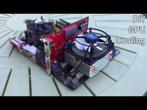 CPU Cooler Meets GPU - Saving An Overheating Graphics Card
