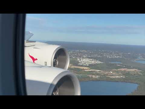 Qantas - Airbus A380-842 - QF12 - Los Angeles to Sydney (Landing)