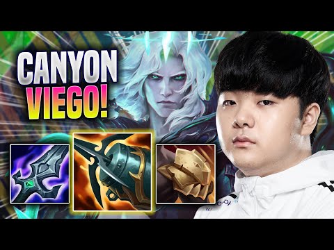 CANYON IS A BEAST WITH VIEGO! - DK Canyon Plays Viego JUNGLE vs Sejuani! | Preseason 2023
